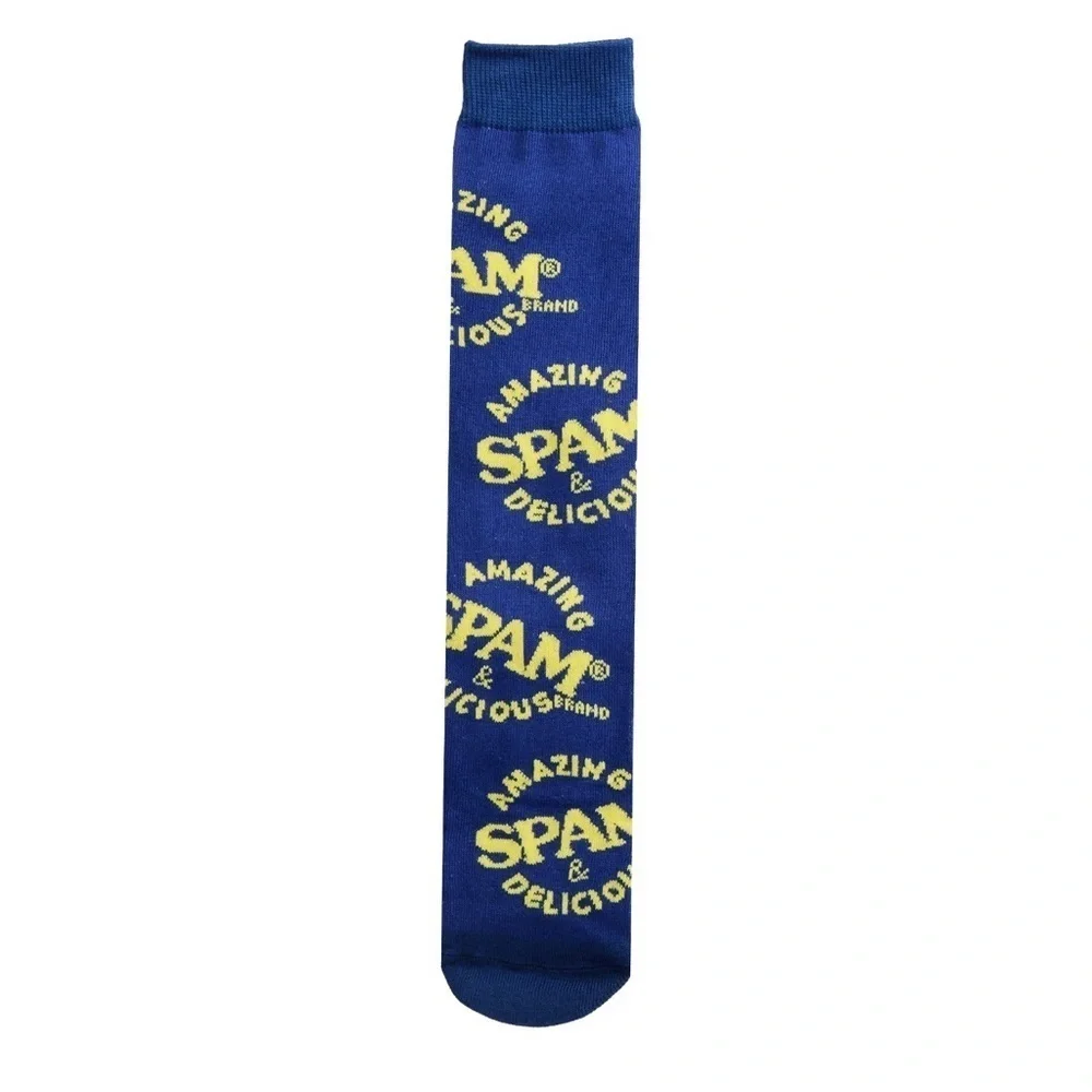 Spam Men's Crew Socks, 3-Pack Shoe Size 8-12